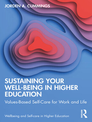 cover image of Sustaining Your Well-Being in Higher Education
